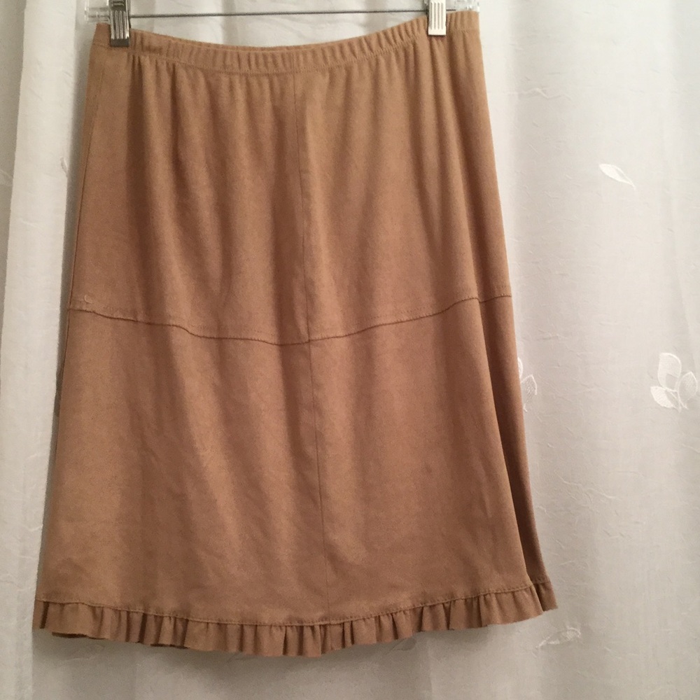 J Jill suede midi skirt, size small